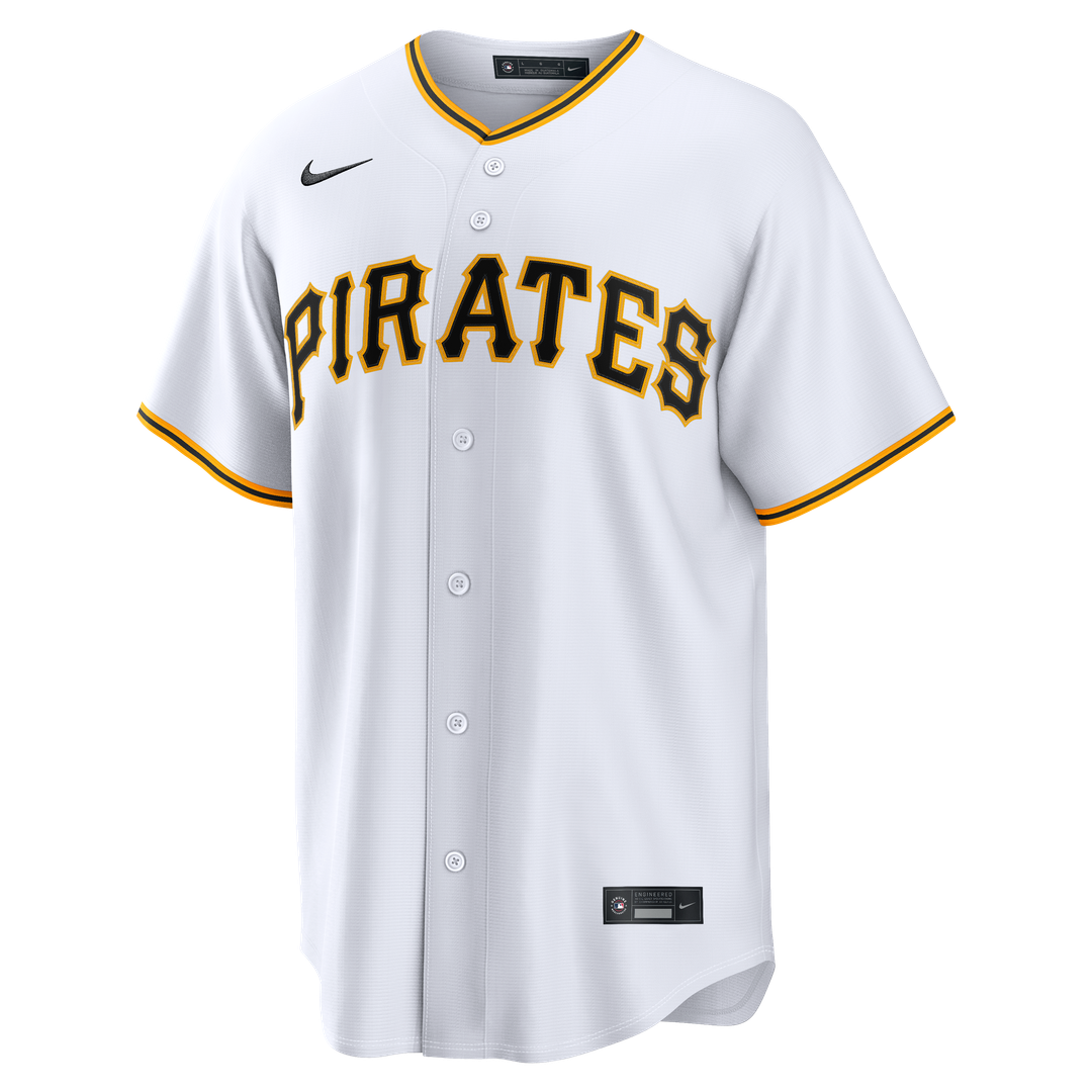 Pittsburgh Pirates Nike Camilo Doval Home Replica Baseball Jersey - White