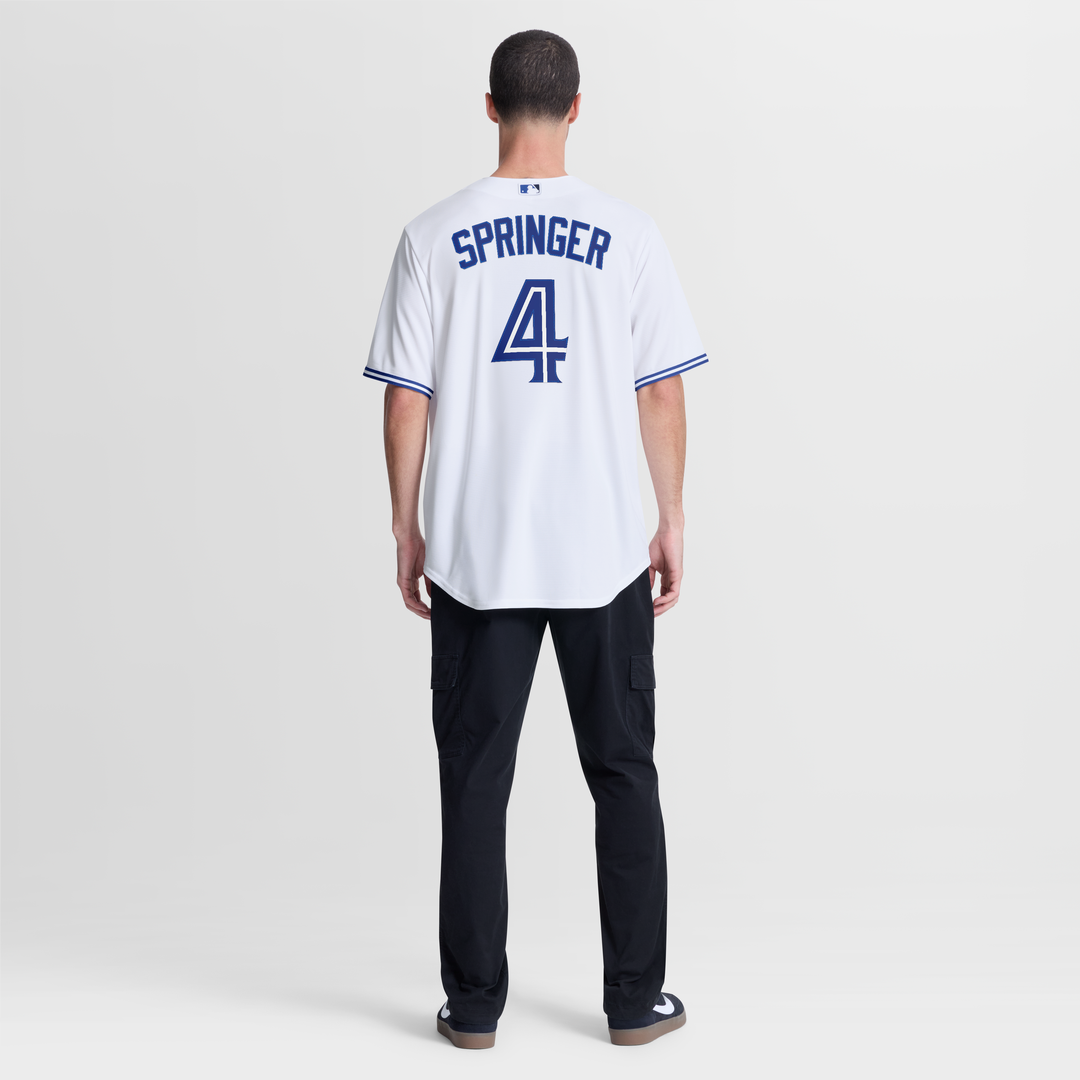 Toronto Blue Jays Nike George Springer Home Replica Baseball Jersey - White