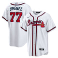 Atlanta Braves Nike Joe Jiménez Home Replica Baseball Jersey - White