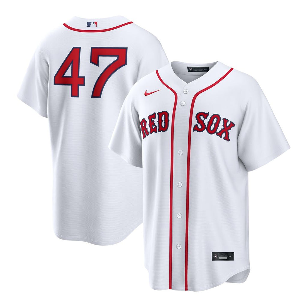 Boston Red Sox Nike Jovani Moran Home Replica Baseball Jersey - White