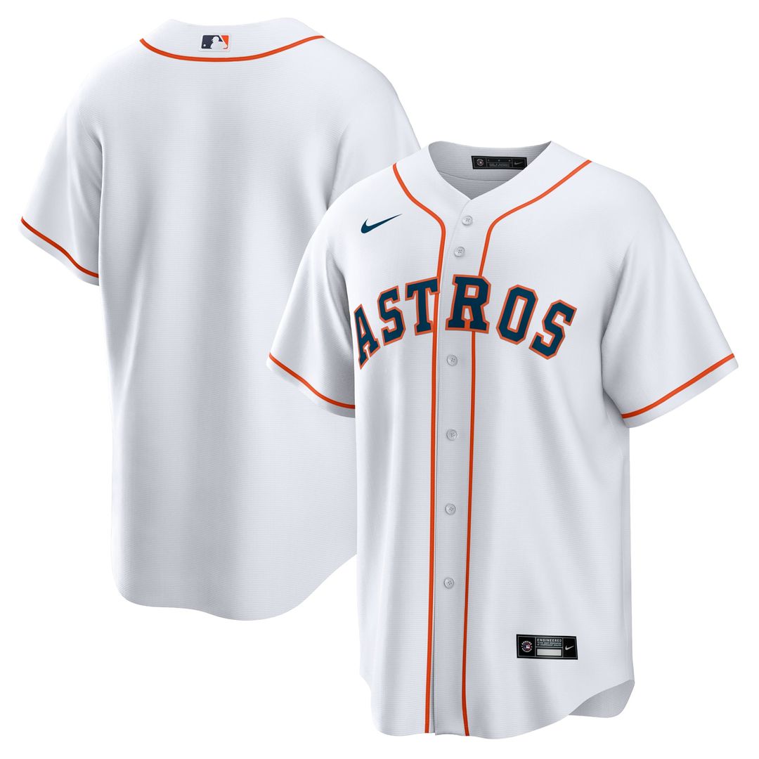 Houston Astros Nike Alternate Replica Team Baseball Jersey - Orange