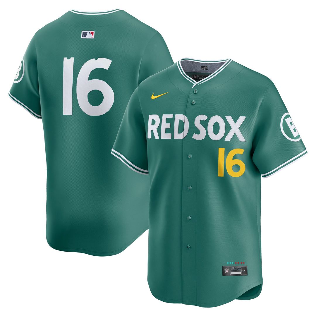 Boston Red Sox Nike Jarren Duran 2025 City Connect Limited Baseball Jersey - Green