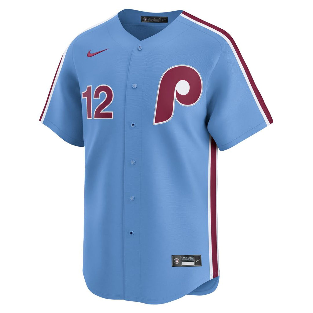 Philadelphia Phillies Nike Kyle Schwarber Home Limited Baseball Jersey - White
