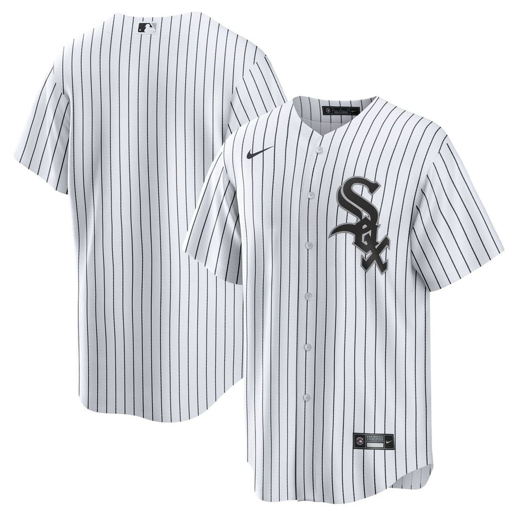 Chicago White Sox Nike Home Blank Replica Baseball Jersey - White