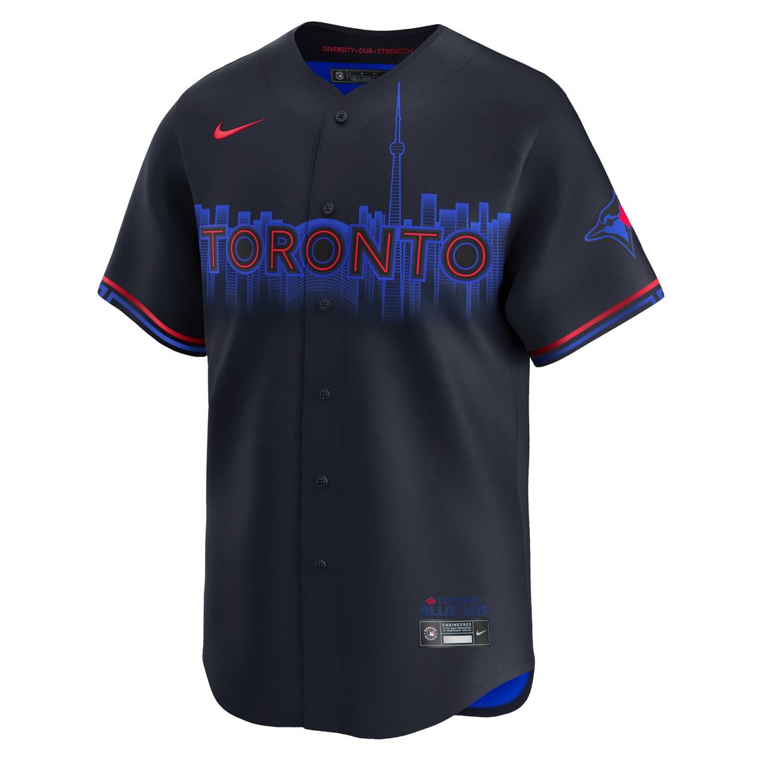 Toronto Blue Jays Nike 2024 City Connect Limited Baseball Jersey - Navy