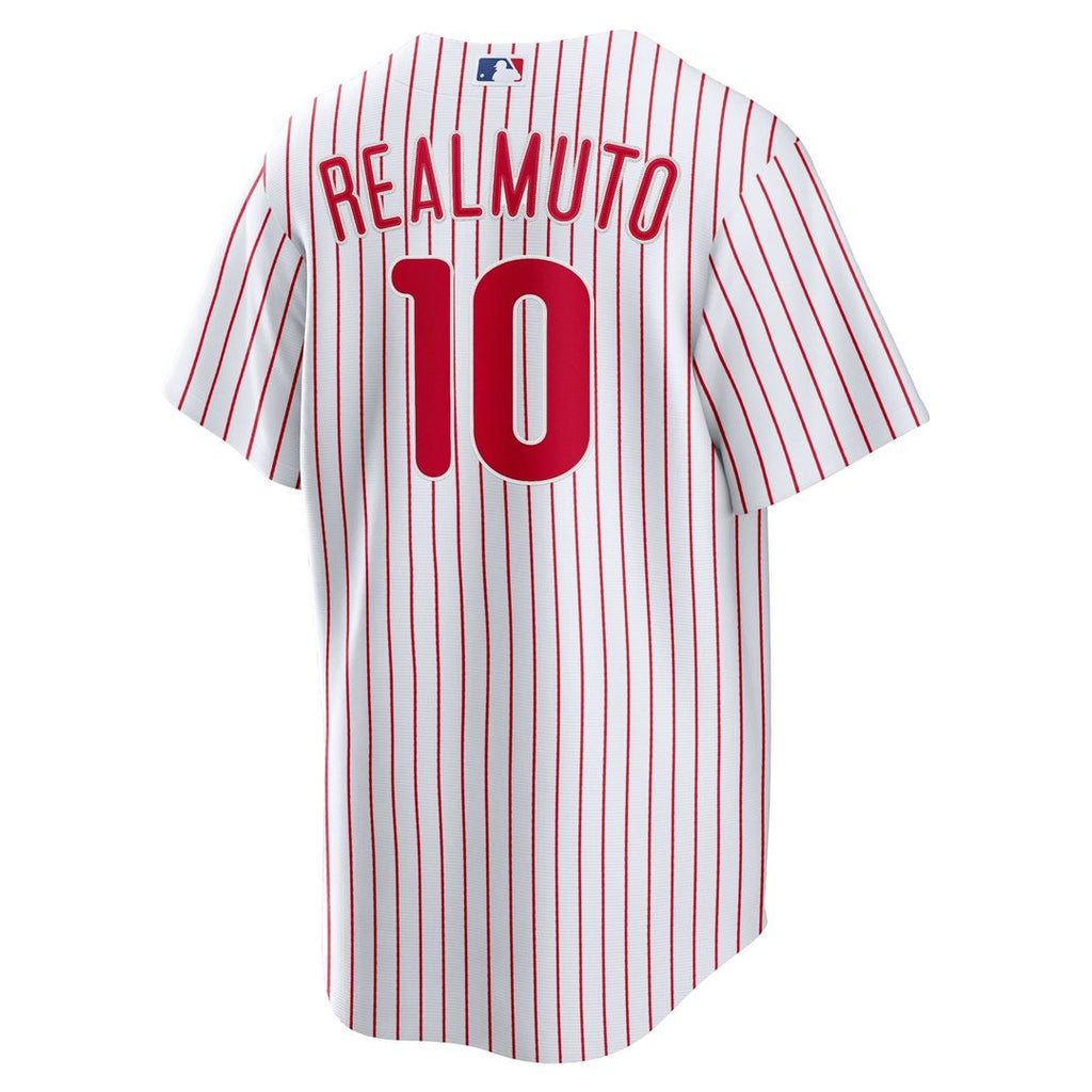 Philadelphia Phillies Nike JT Realmuto Home Replica Player Name Baseball Jersey - White
