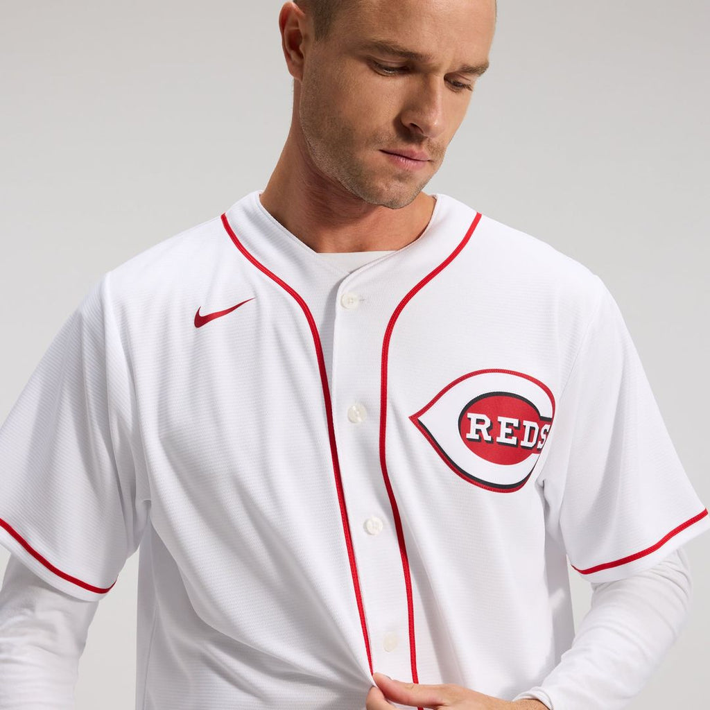Cincinnati Reds Nike Home Replica Team Baseball Jersey - White