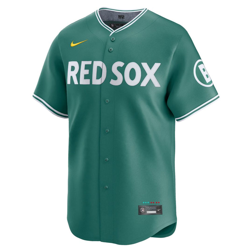 Boston Red Sox Nike City Connect Limited Baseball Jersey - Green