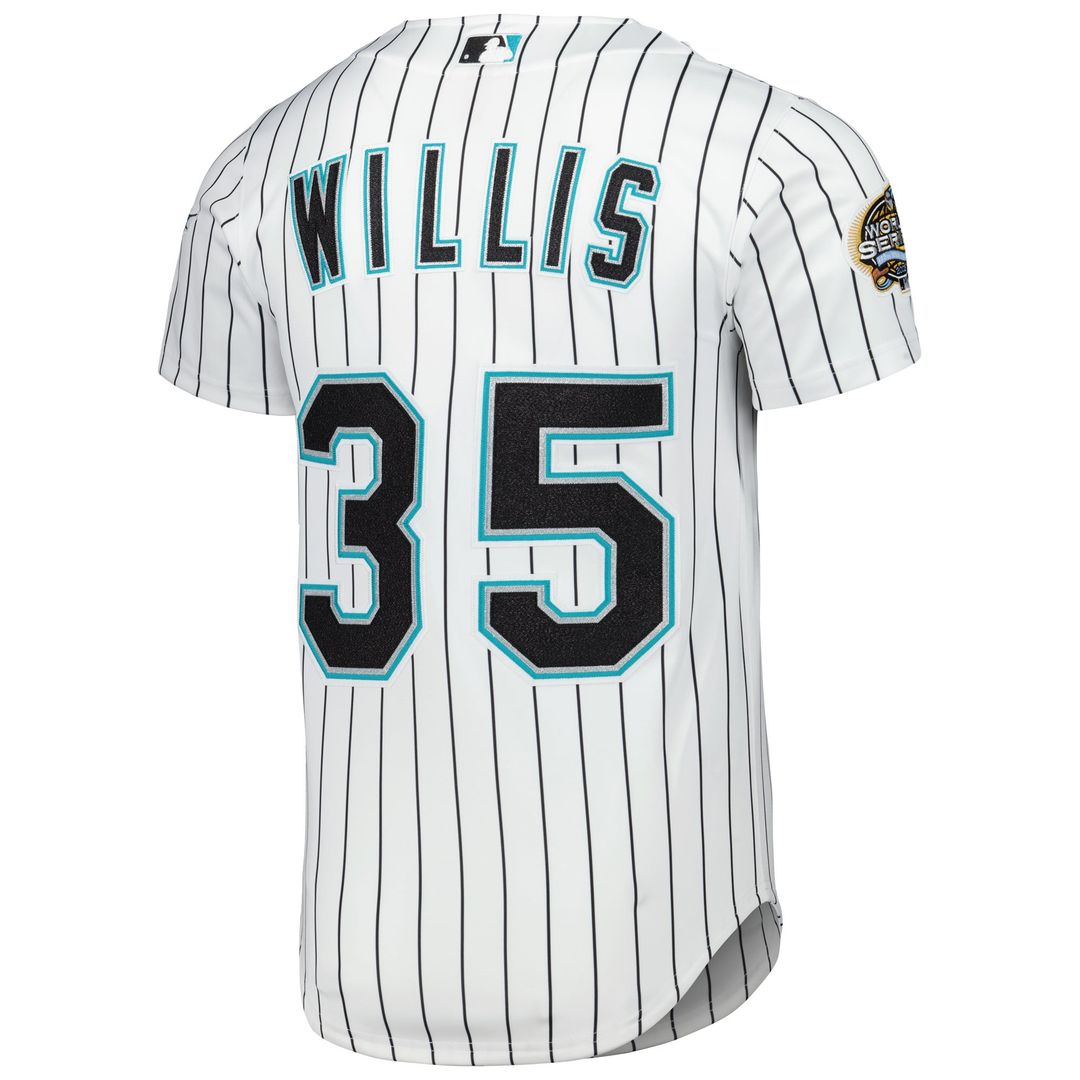 Florida Marlins Mitchell & Ness Dontrelle Willis Cooperstown Collection Authentic Baseball Jersey - White
