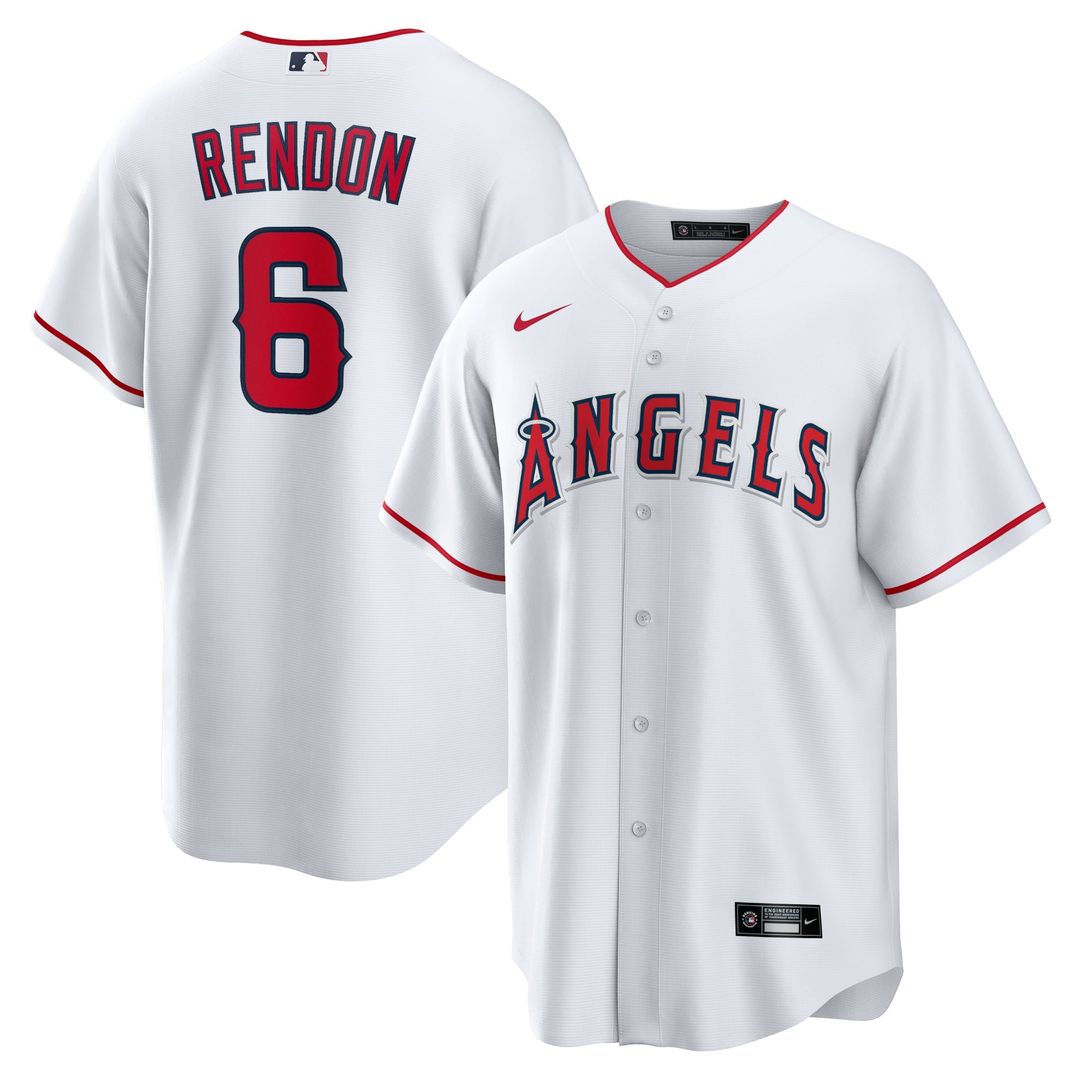 Los Angeles Angels Nike Anthony Rendon Home Replica Player Name Baseball Jersey - White
