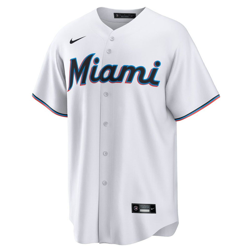 Miami Marlins Nike Agustín Ramírez Home Replica Baseball Jersey - White