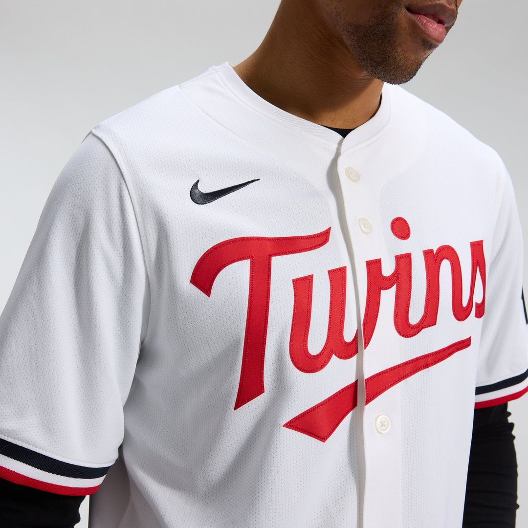 Minnesota Twins Nike Home Limited Baseball Jersey - White
