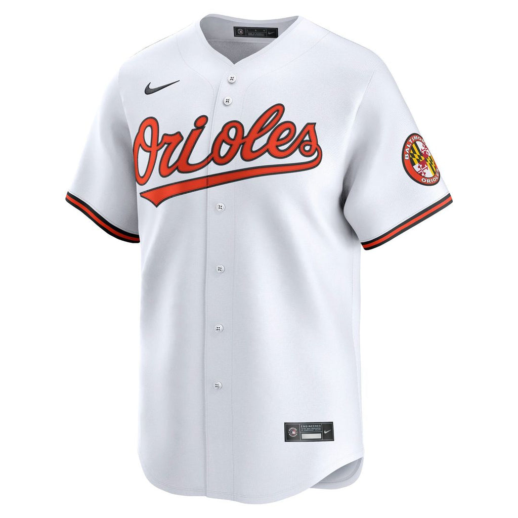 Baltimore Orioles Nike Home Limited Baseball Jersey - White