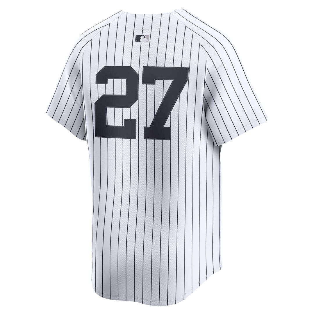 New York Yankees Nike Giancarlo Stanton Home Limited Baseball Jersey - White