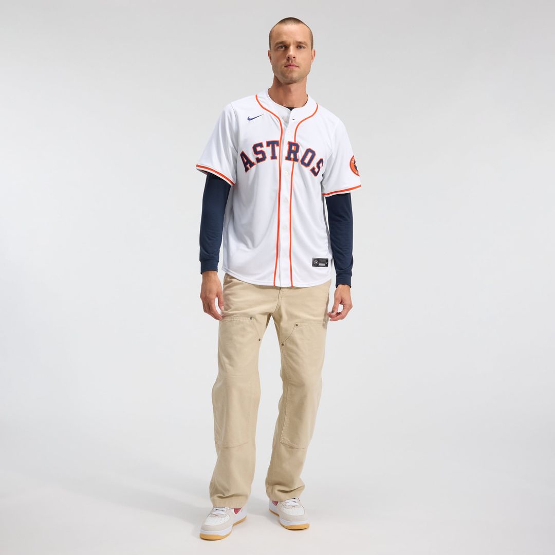 Houston Astros Nike Alternate Limited Baseball Jersey - Orange
