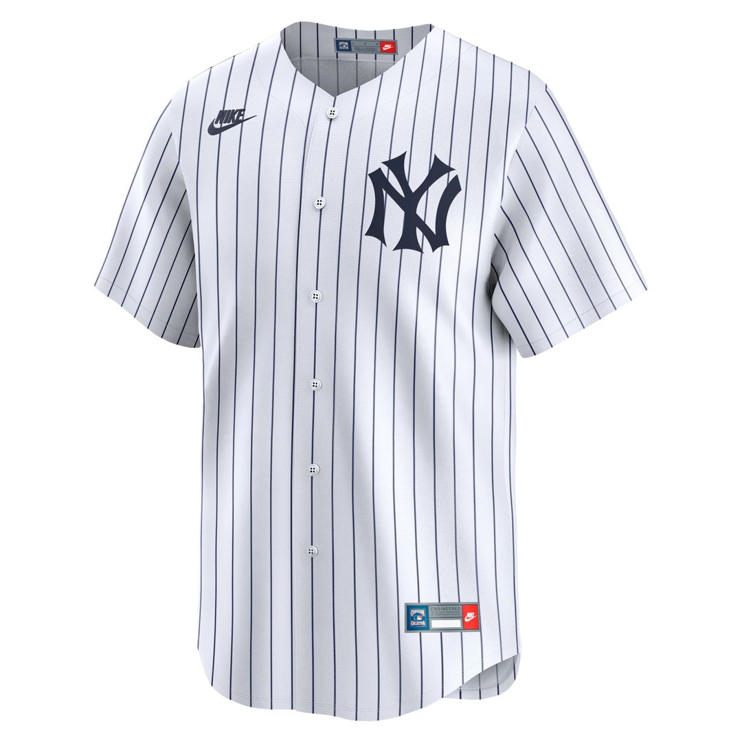 New York Yankees Nike Cooperstown Collection Limited Baseball Jersey - White