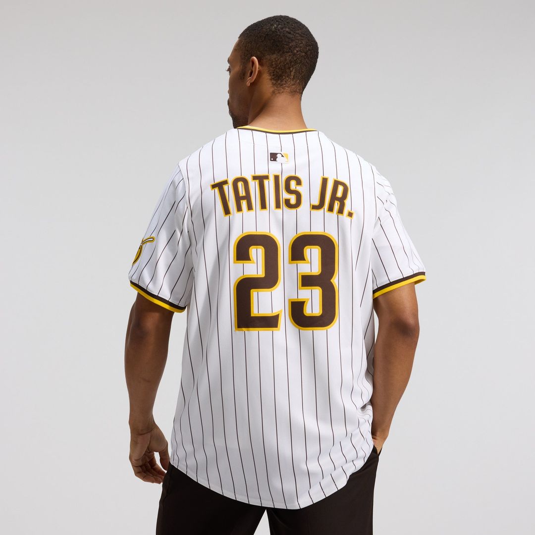 San Diego Padres Nike Fernando Tatis Jr. Alternate Limited Baseball Jersey - Khaki