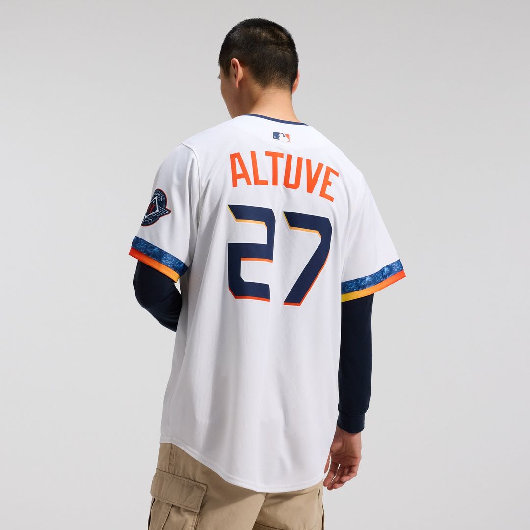 Houston Astros Nike Jose Altuve 2025 City Connect Limited Baseball Jersey - White