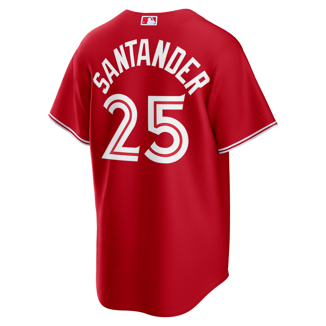 Toronto Blue Jays Nike Anthony Santander Road Replica Baseball Jersey - Gray
