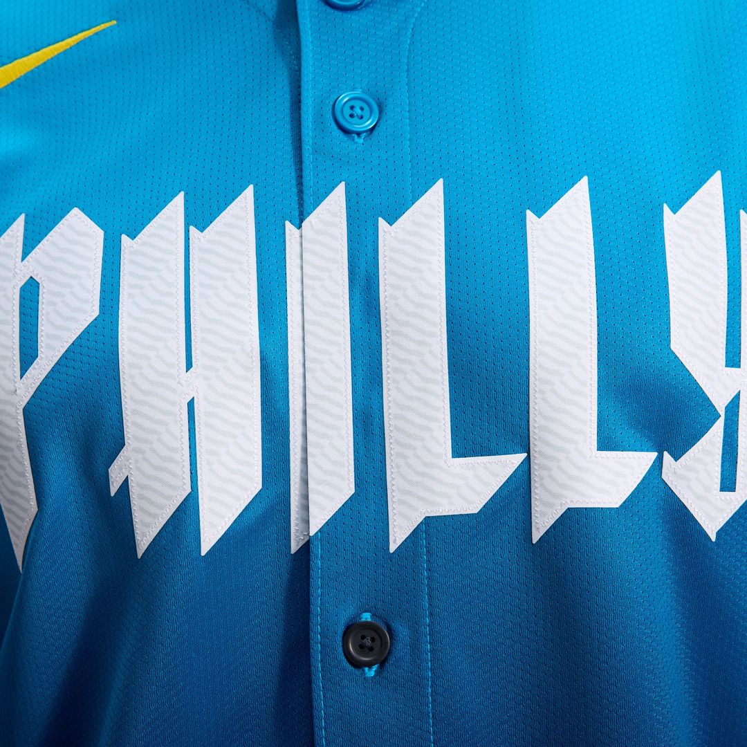 Philadelphia Phillies Nike City Connect Limited Baseball Jersey - Navy