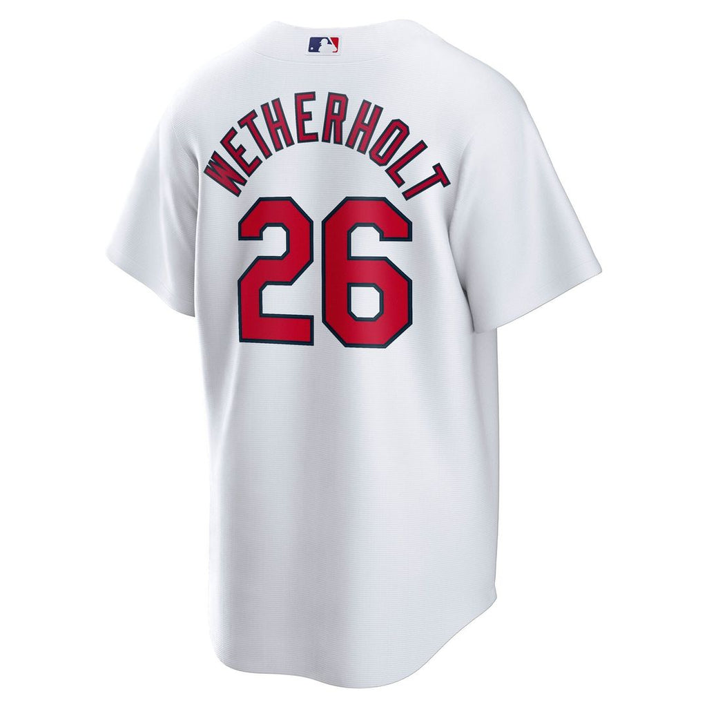 St. Louis Cardinals Nike JJ Wetherholt Home Replica Baseball Jersey - White