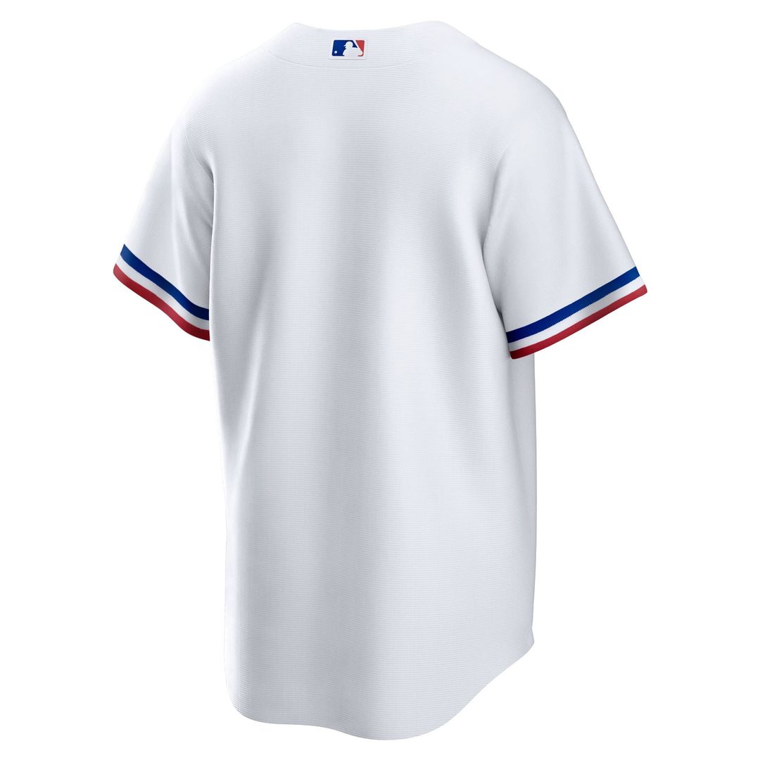 Texas Rangers Nike Home Replica Team Baseball Jersey - White