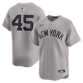 New York Yankees Nike Gerrit Cole Road Limited Baseball Jersey - Gray