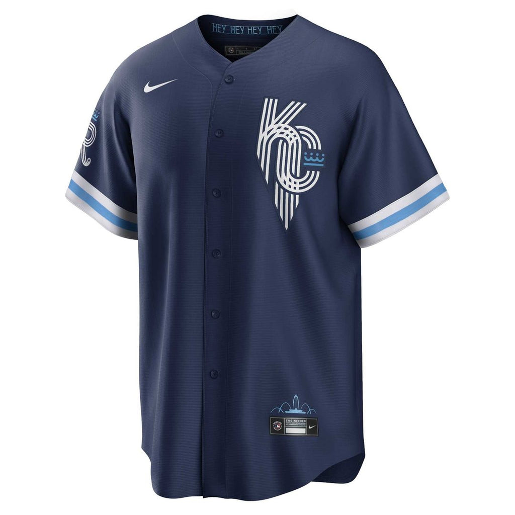 Kansas City Royals Nike Bo Jackson City Connect Replica Baseball Jersey - Navy