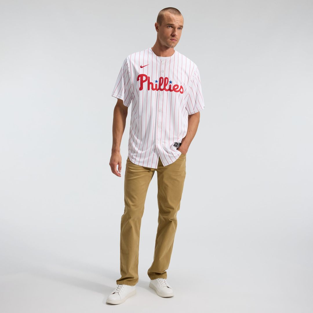 Philadelphia Phillies Nike Home Replica Team Baseball Jersey - White