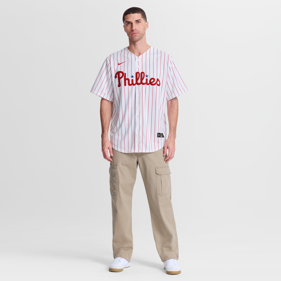 Philadelphia Phillies Nike Kyle Schwarber Home Replica Baseball Jersey - White