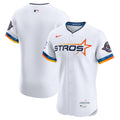 Houston Astros Nike 2025 City Connect Elite Baseball Jersey - White