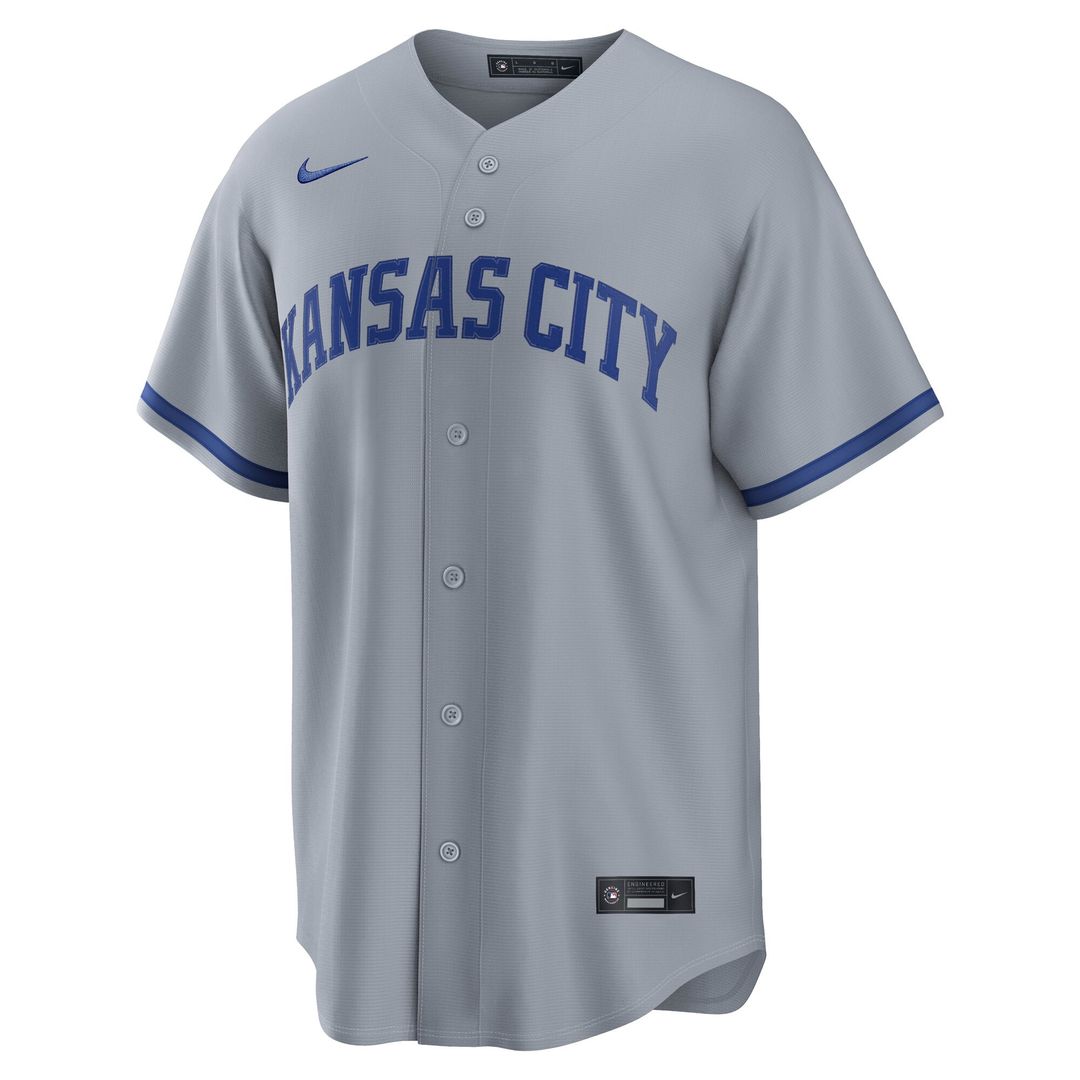 Kansas City Royals Nike Bobby Witt Jr. Alternate Replica Baseball Jersey - Light Blue