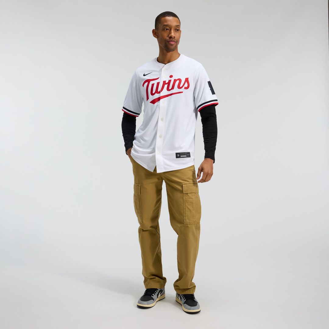 Minnesota Twins Nike Home Limited Baseball Jersey - White