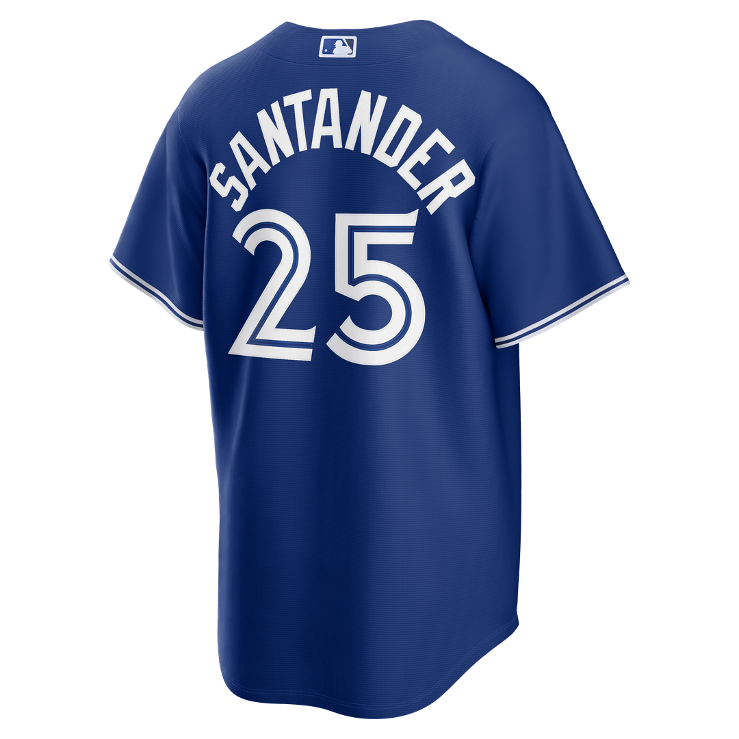Toronto Blue Jays Nike Anthony Santander Road Replica Baseball Jersey - Gray