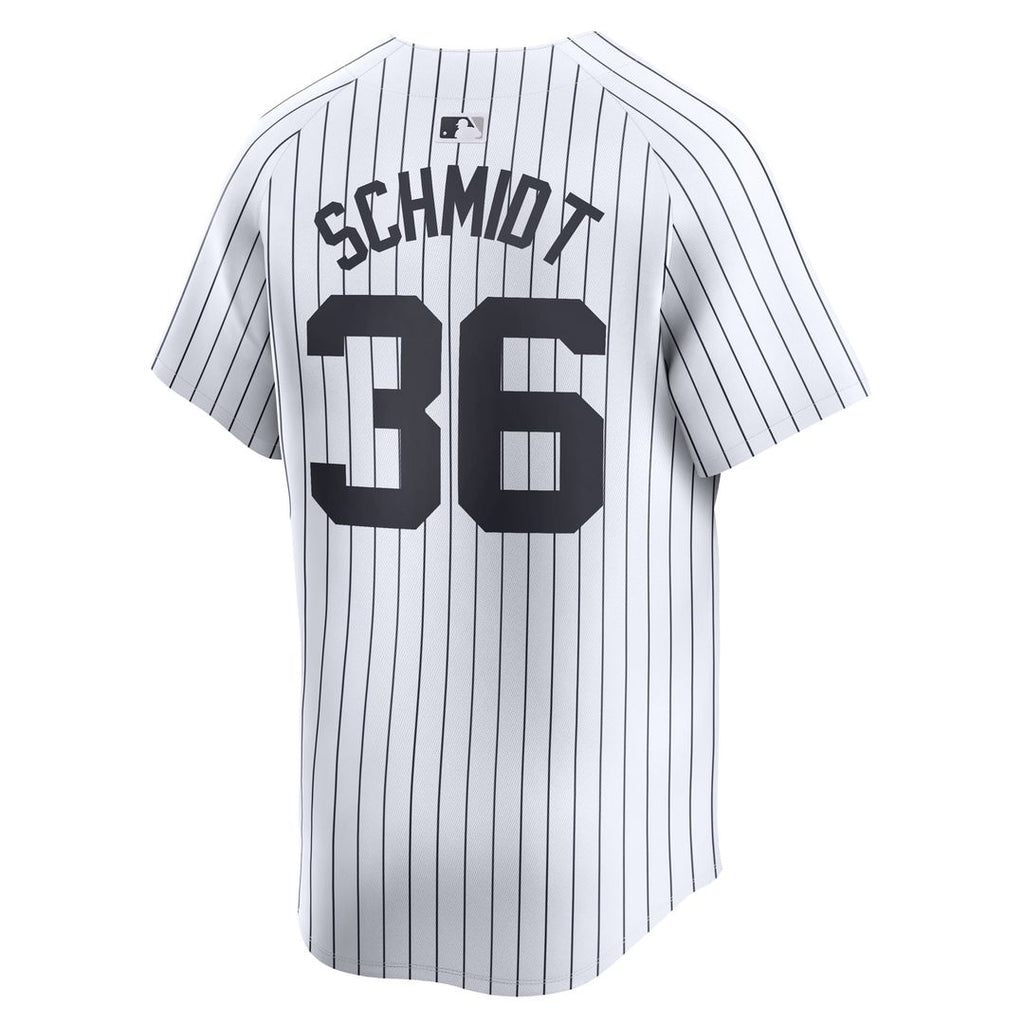 New York Yankees Nike Clarke Schmidt Home Limited Baseball Jersey - White