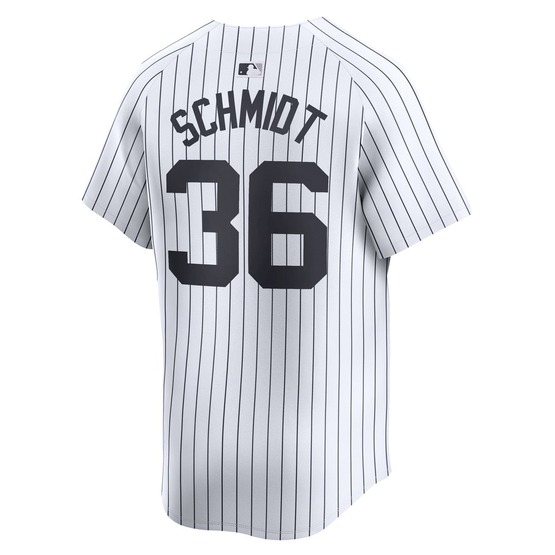 New York Yankees Nike Clarke Schmidt Home Limited Baseball Jersey - White