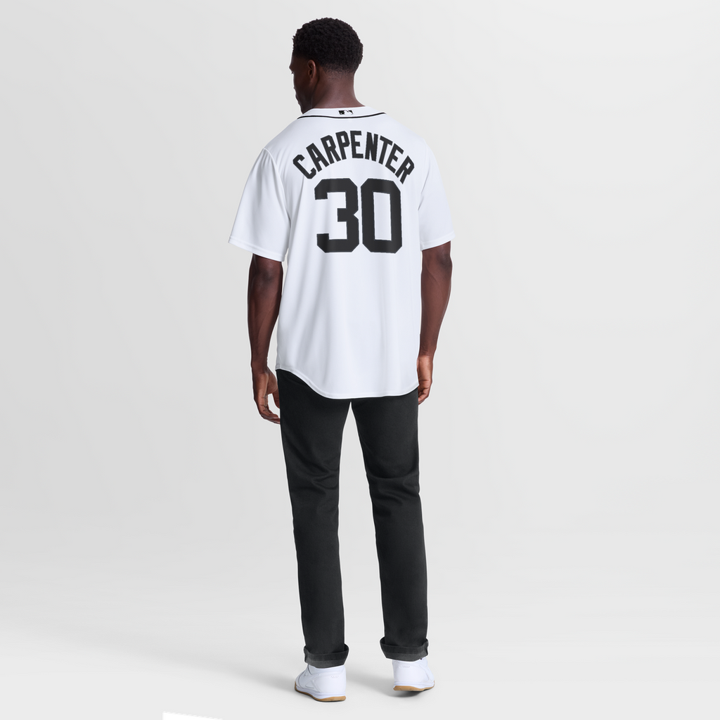 Detroit Tigers Nike Kerry Carpenter Home Replica Baseball Jersey - White