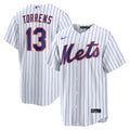 New York Mets Nike Luis Torrens Home Replica Baseball Jersey - White