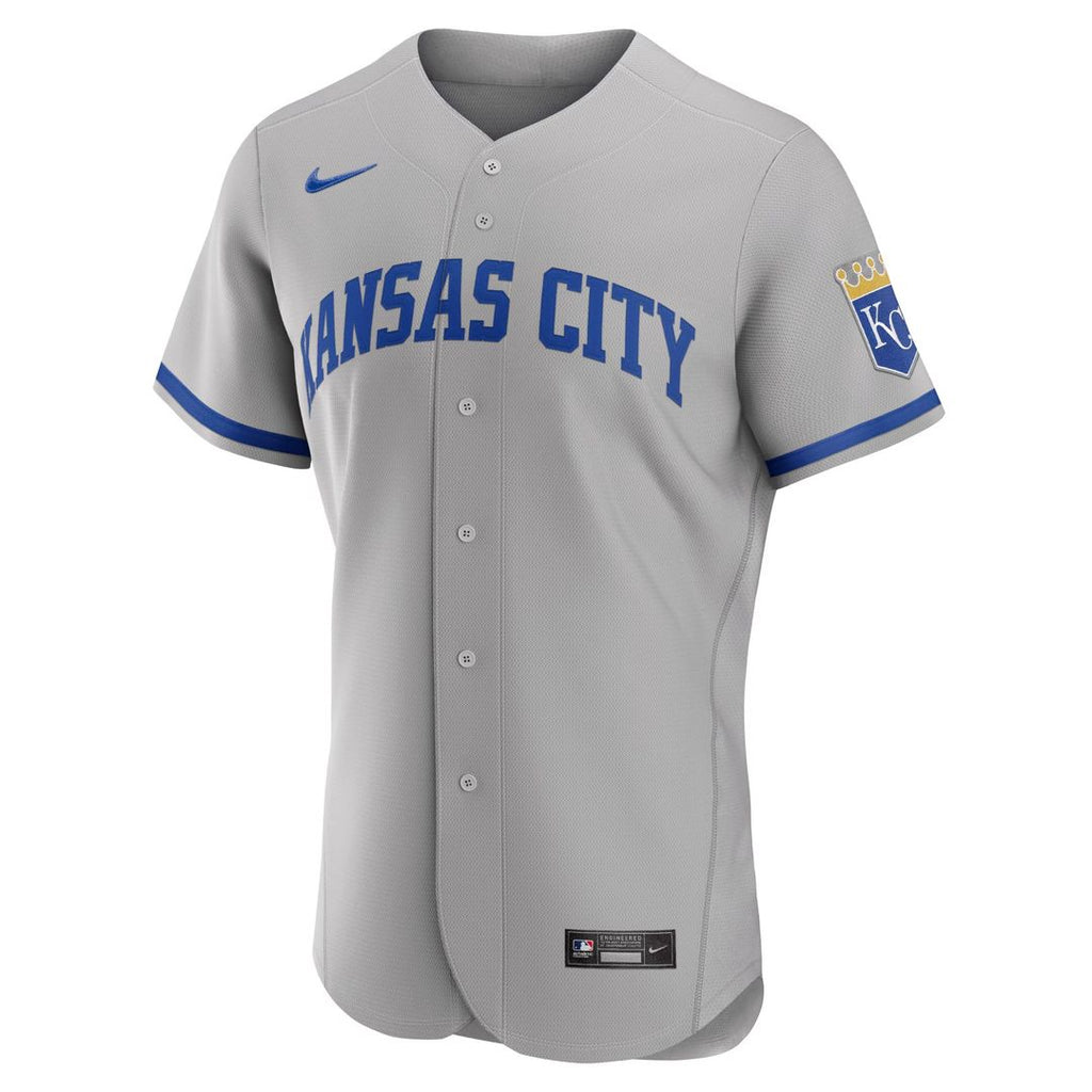 Kansas City Royals Nike 2022 Road Authentic Baseball Jersey - Gray