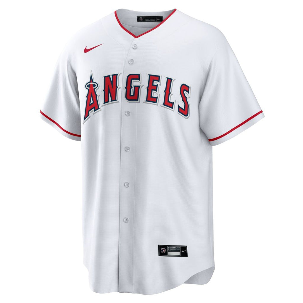 Los Angeles Angels Nike Yusei Kikuchi Home Replica Baseball Jersey - White