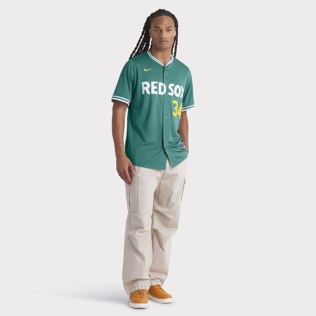 Boston Red Sox Nike David Ortiz 2025 City Connect Limited Retired Baseball Jersey - Green