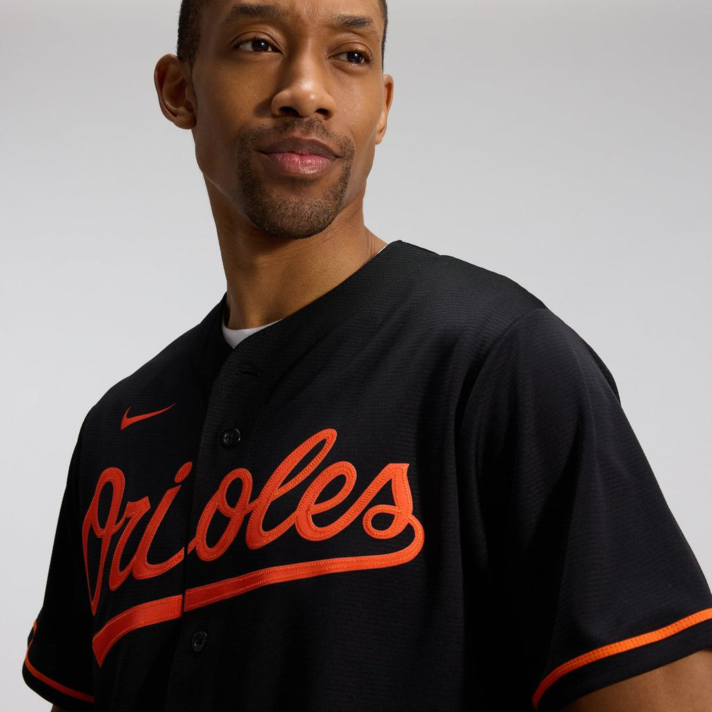 Baltimore Orioles Nike Alternate Replica Team Baseball Jersey - Black