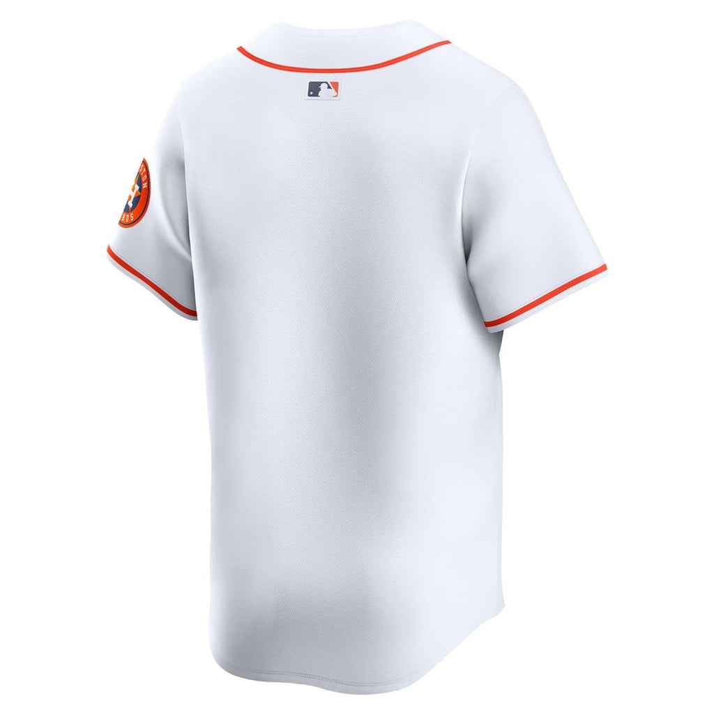 Houston Astros Nike Home Limited Baseball Jersey - White