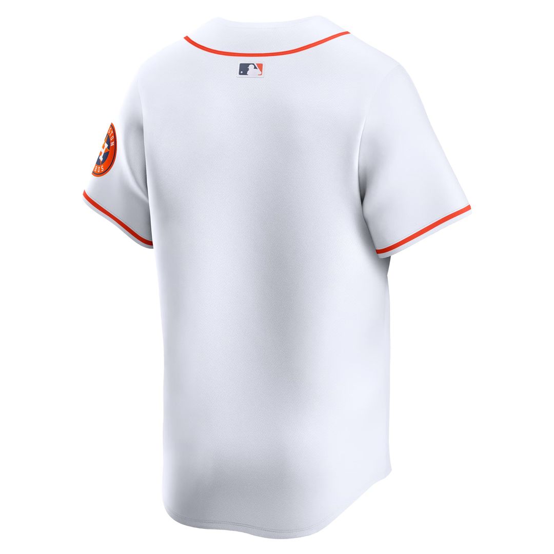Houston Astros Nike Home Limited Baseball Jersey - White