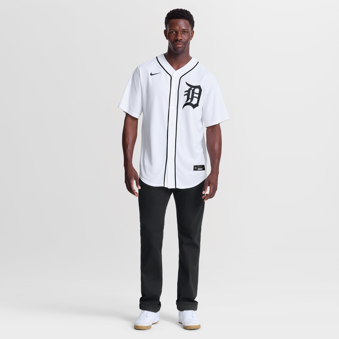 Detroit Tigers Nike Max Clark Home Replica Baseball Jersey - White
