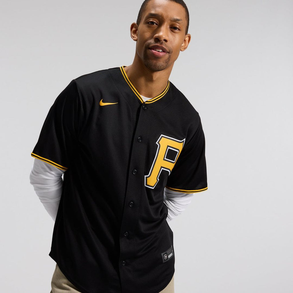 Pittsburgh Pirates Nike Home Replica Team Baseball Jersey - White