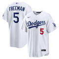 Los Angeles Dodgers Nike Freddie Freeman Home Stadium Baseball Jersey - White