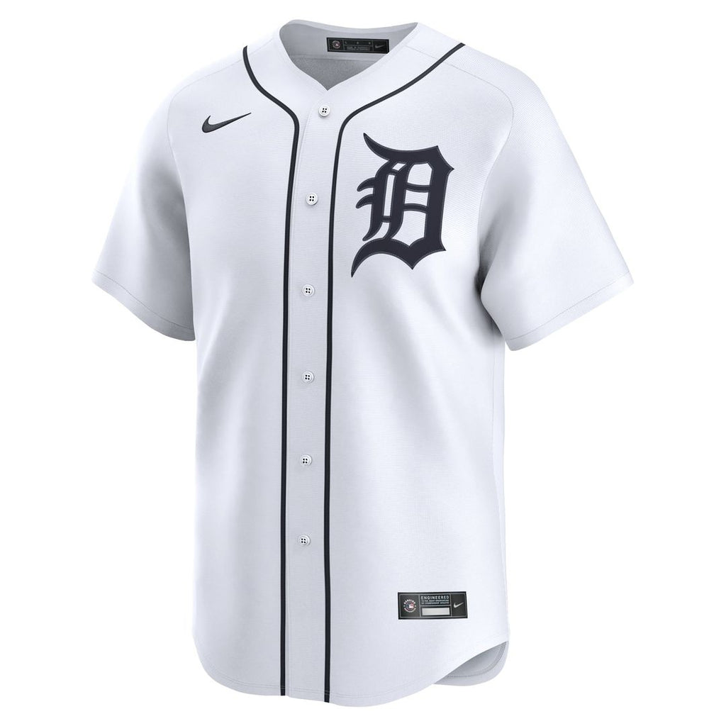 Detroit Tigers Nike Riley Greene Home Limited Baseball Jersey - White