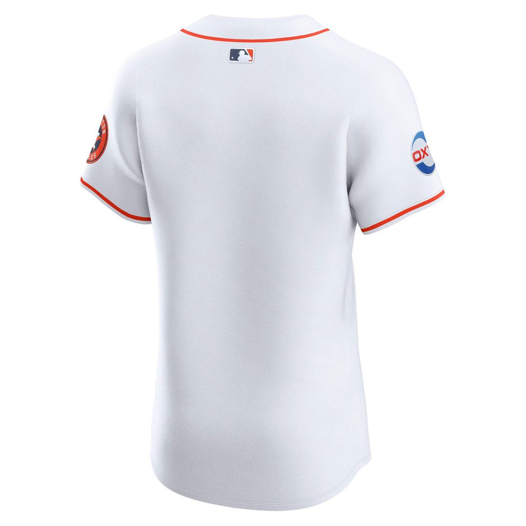 Houston Astros Nike Home Elite Baseball Jersey - White