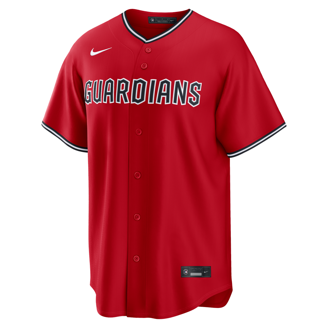 Cleveland Guardians Nike José Ramírez Alternate Replica Baseball Jersey - Red